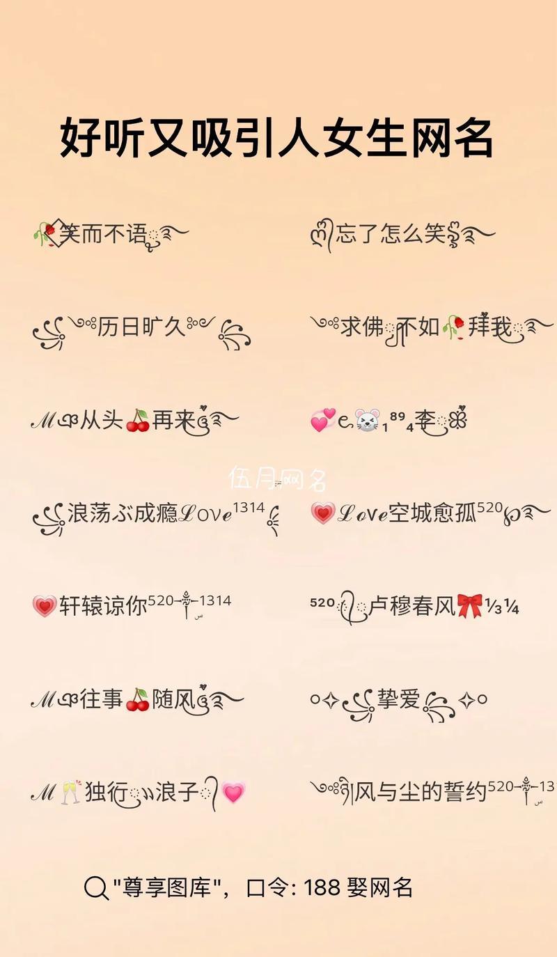 有性格的網(wǎng)名