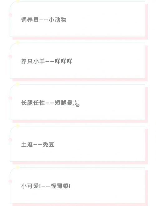 比較呆萌可愛的游戲名2024