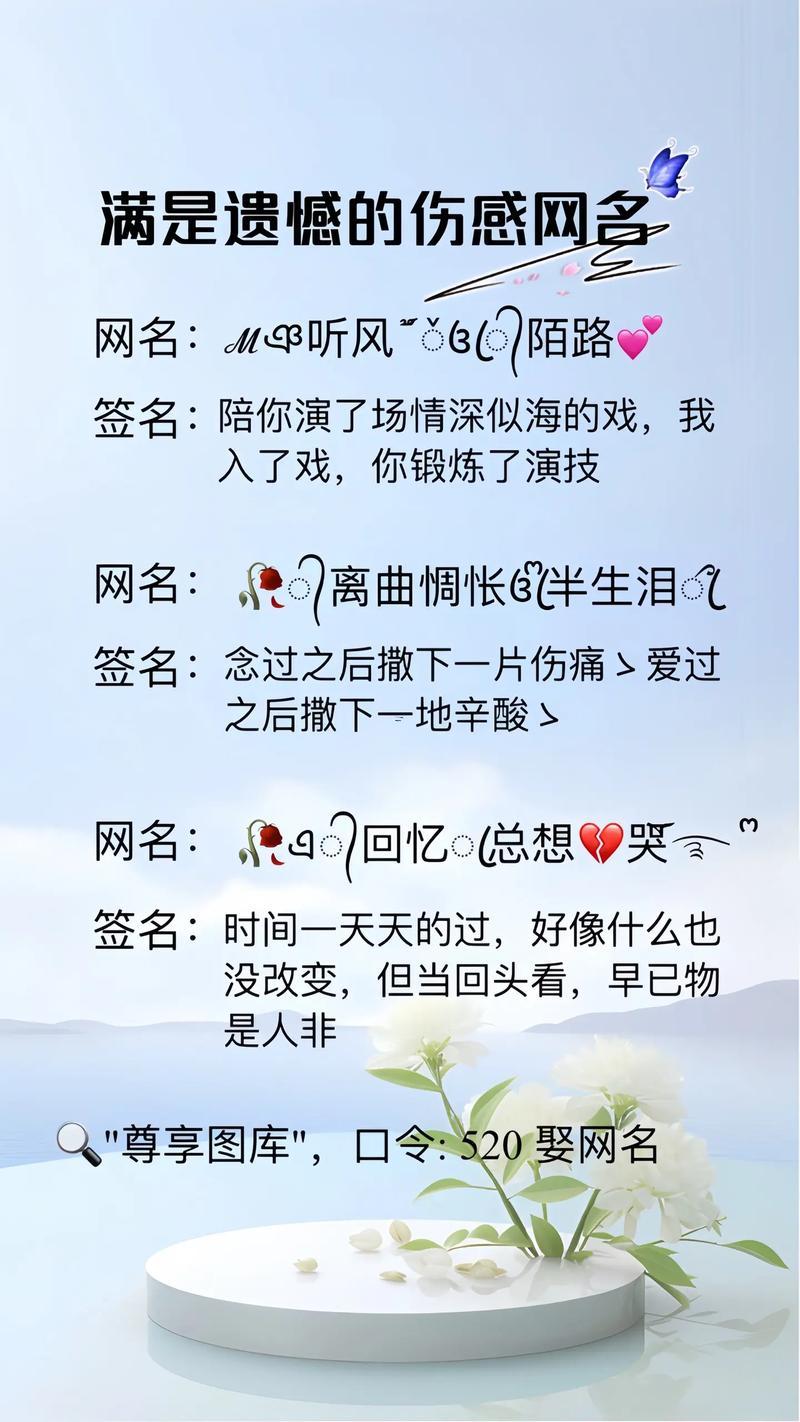 傷感男網(wǎng)名